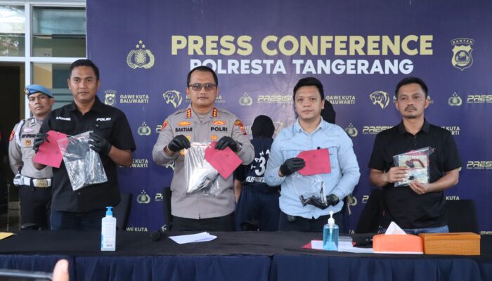 Polresta Tangerang Ungkap Kasus Pencurian Kendaraan Bermotor, Dua Pelaku Berhasil Ditangkap