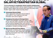 Presiden Jokowi : Ada 3 Tantangan Besar Hadapi Ketidakpastian Global