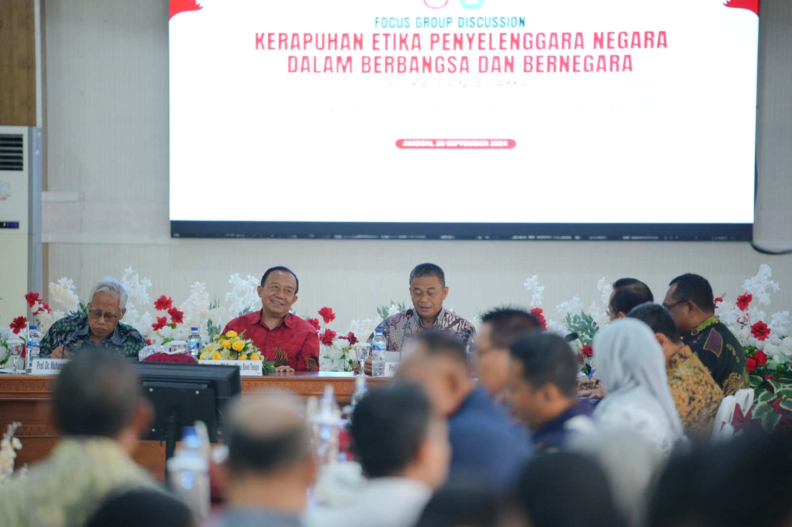 Simak Rekomendasi dari Diskusi Kerapuhan Etika Penyelenggara Negara Ditinjau dalam Sisi Agama