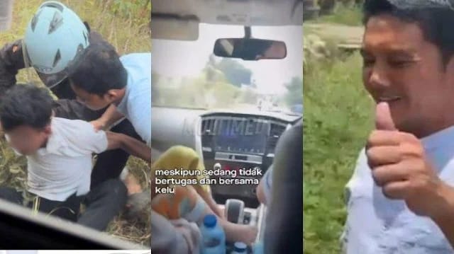 Aksi Heroik Bripka Rico, Bawa Anak-Istri Kejar Pencuri Bersenjata Api