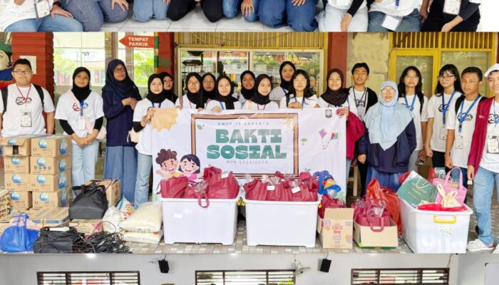 Gelar Bakti Sosial ke Panti Asuhan Al Mubarokah Pondok Cabe, MPK SMP Negeri 19 Panen Apresiasi