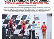 Jokowi Hadir di Pertamina Grand Prix of Indonesia, Serahkan Trofi untuk Para Juara
