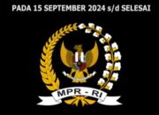 Masyarakat Sudah Cerdas, Ajakan Aksi Kawal Sidang MPR 15 September 2024 Provokatif ! Ada yang Ingin Perkeruh Suasana, Jangan Ya Dek Ya