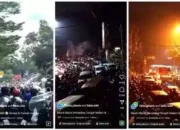 Viral Kawasan Puncak Macet Parah Hingga Tengah Malam, Seorang Wisatawan Meninggal Dunia