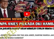 Kecewa Berat Tak Ada Anies, Warga Jakarta Bakal Coblos Semua Calon?