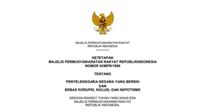Telisik TAP MPR Nomor 11 Tahun 1998 soal KKN: Nama Soeharto Resmi Dicabut