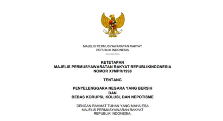 Telisik TAP MPR Nomor 11 Tahun 1998 soal KKN: Nama Soeharto Resmi Dicabut