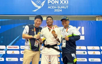 Polri Angkat Jempol Anggotanya Raih Medali Emas di PON XXI