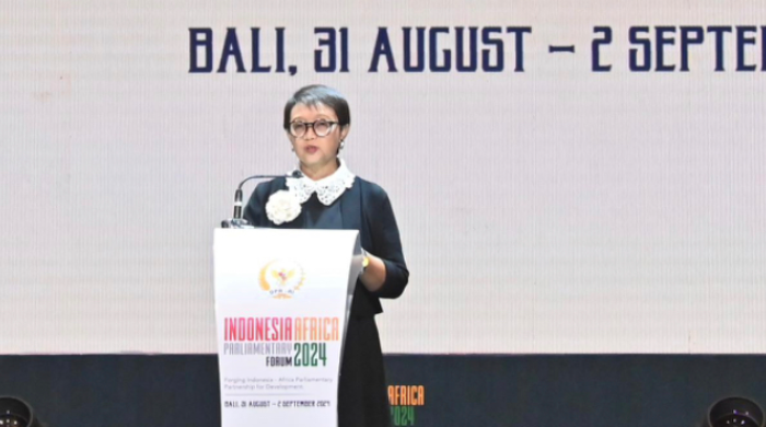 Hadiri Forum IAPF, Menlu Retno Ajak Parlemen Negara-negara Afrika Bela Palestina