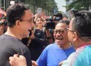 Pram-Rano Ketemu Anies di CFD, Kompak Puji Kinerjanya 5 Tahun Pimpin Jakarta