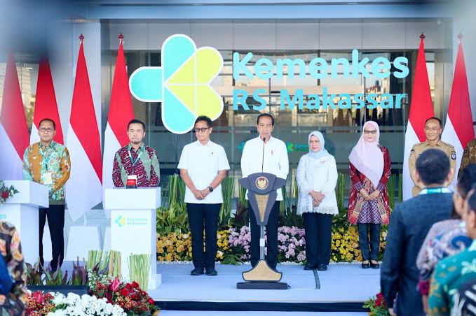 Presiden Jokowi Resmikan RS Kemenkes Makassar, RS Bertaraf Internasional untuk Indonesia Timur