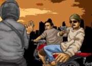 Komplotan Begal Bersenjata Lepaskan Tembakan Saat Beraksi di Jakpus