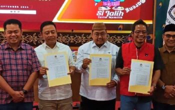 KPU Resmi Tetapkan 3 Paslon Bertarung di Pilgub Jatim