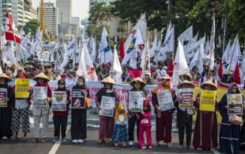 Aksi Hari Tani Nasional, Netizen Soroti Kelompok yang Tunggangi Isu Adili Jokowi