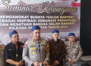 Pesan Kapolda Banten di Seminar ‘Golok Banten’ : Jaga Persatuan di Pilkada Serentak 2024