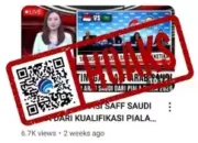 Hoaks Timnas Indonesia Lolos Kualifikasi Piala Dunia 2026 karena Arab Saudi Kena Sanksi FIFA