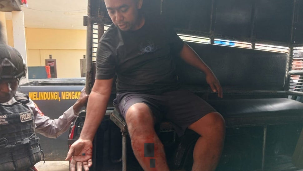 OTK Tembak Truk di Jalan Trans Nabire Penumpang Luka