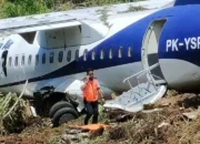 Pesawat Trigana Air Tergelincir di Yapen Papua, 42 Penumpang & 6 Crew Selamat