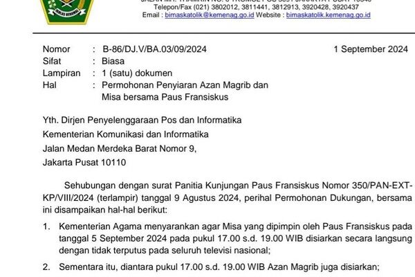 Sikapi Imbauan Kemenag Running Text Adzan, GPII : Sesuai Nilai Ke-Indonesia-an