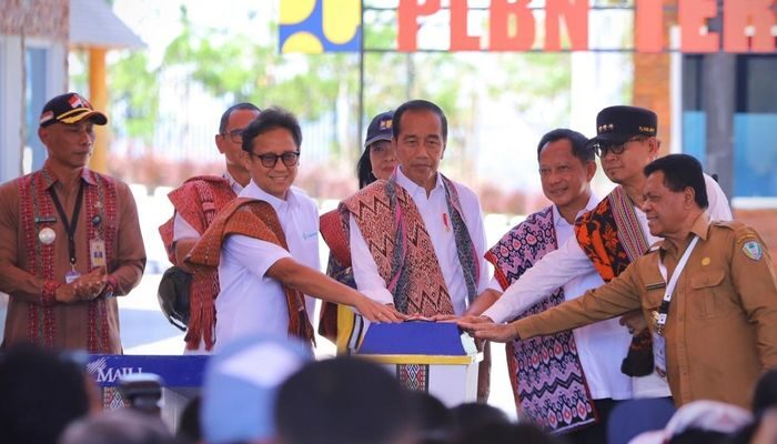 Resmikan 7 PLBN Terpadu, Presiden Jokowi : Perbatasan Sebagai Wajah Indonesia