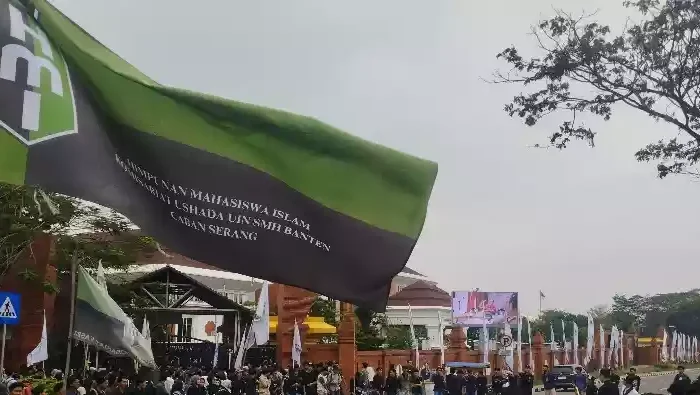 Peringati HUT Banten, HMI Serang Serukan Tolak Politik Dinasti