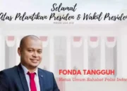 Ketum Sahabat Polisi Indonesia : Selamat Atas Pelantikan Presiden & Wapres Baru, Semoga Amanah