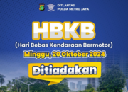 HBKB di Jalan Sudirman-Thamrin Ditiadakan Besok, Ada Pelantikan Prabowo Gibran