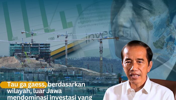 Investasi Luar Jawa Kini Mendominasi, Melonjak Pesat di Era Jokowi