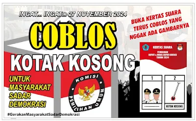 Gerakan Kotak Kosong Menguat, Pilkada Brebes Terancam Diulang