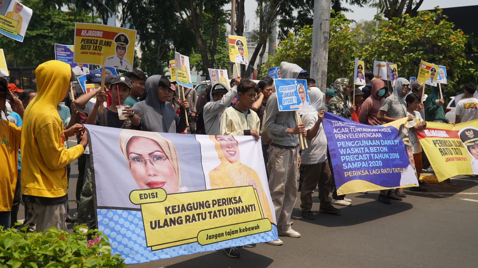 Dihadang Masuk DPR, GPMH: Mencurigakan ! Kita Cuma Minta Wakil Rakyat Dorong Jaksa Agung Panggil Ulang Ratu Tatu