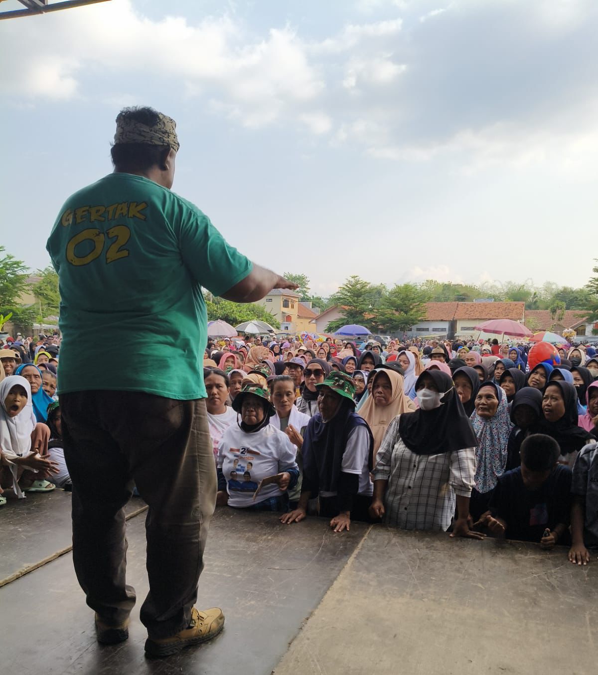 Heboh! Ribuan Masyarakat Banjiri Sosialisasi Gerakan Pemenangan Kotak Kosong Pilkada Brebes