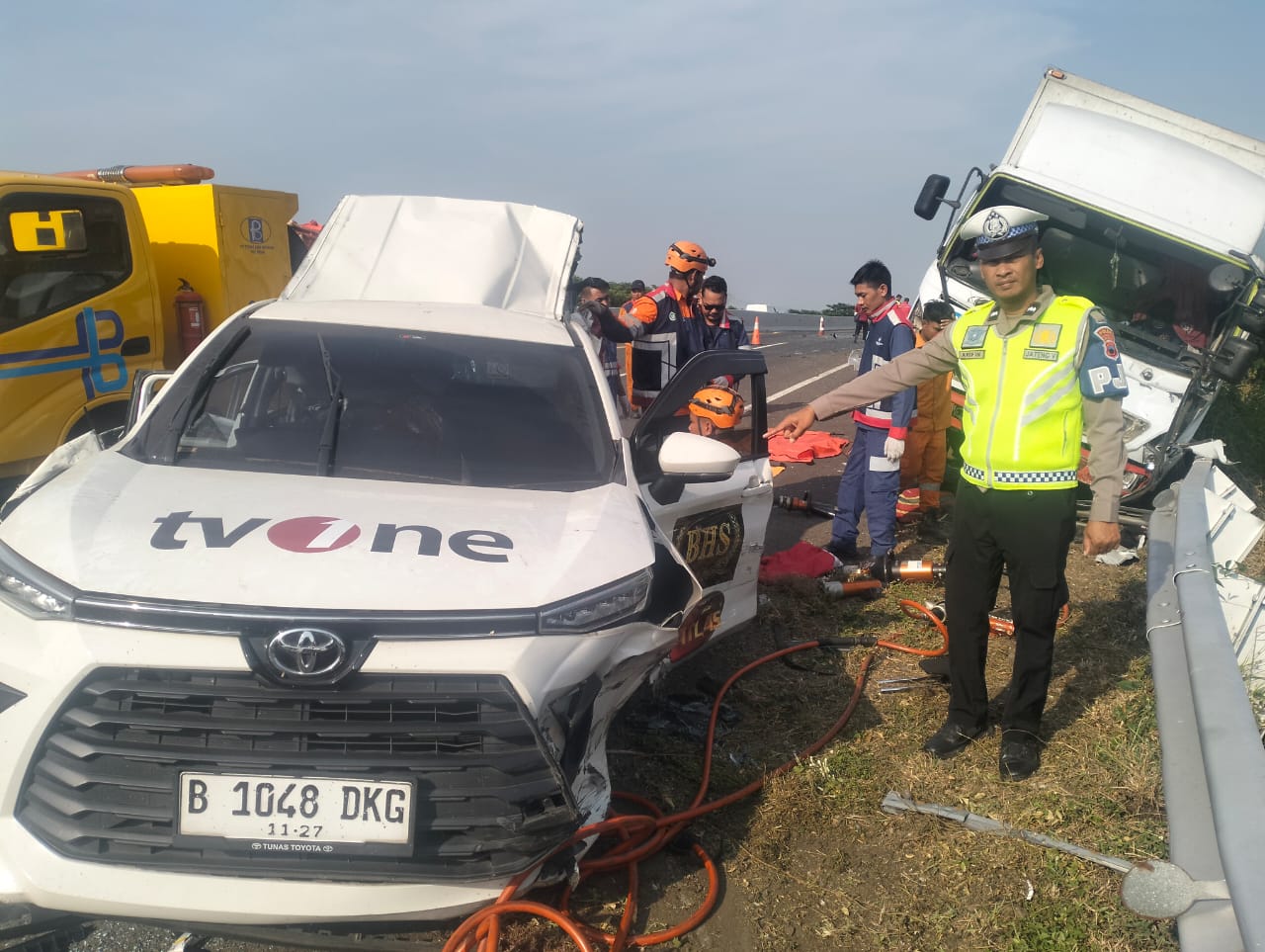 Kru Wartawan TVOne Kecelakaan di Pemalang, 3 Meninggal Dunia