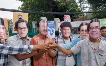 Gelar Aksi Teatrikal Kenakan Topeng Soenarko & Prabowo Salam Komando, BMPD: Saatnya Saling Mendukung Pemerintahan