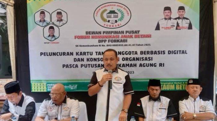 Kecewa Tak Ada Putra Betawi di Kabinet, Ketua Forkabi Sentil Prabowo: Kami Amat Sedih dan Tersinggung