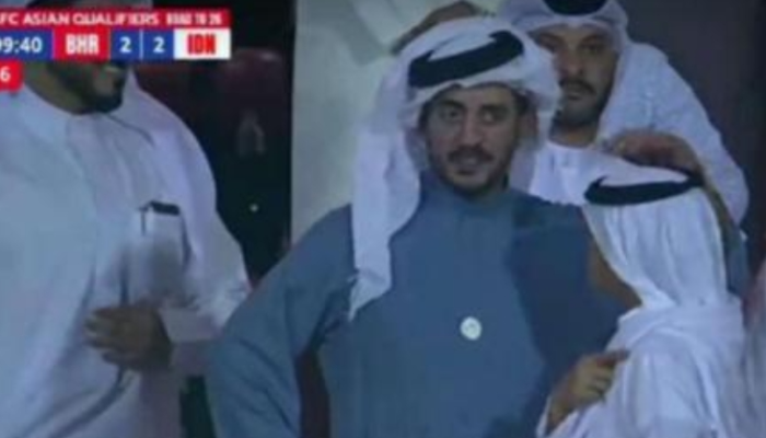 Media Sosial Milik Putra Mahkota Bahrain Dibanjiri Komentar Negatif Imbas Pertandingan Indonesia VS Bahrain