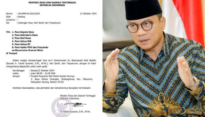 Netizen Geram Mendes Gunakan Surat Resmi untuk Kepentingan Pribadi