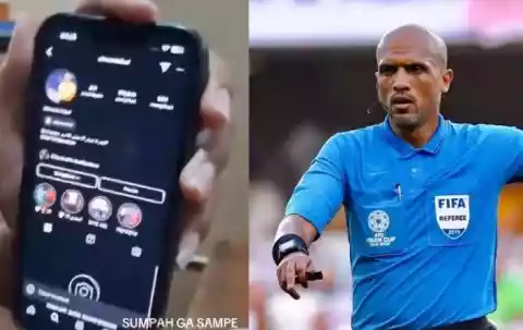 Detik-detik Akun Wasit Ahmed Al Kaf Hilang Usai Pimpin Laga Indonesia vs Bahrain