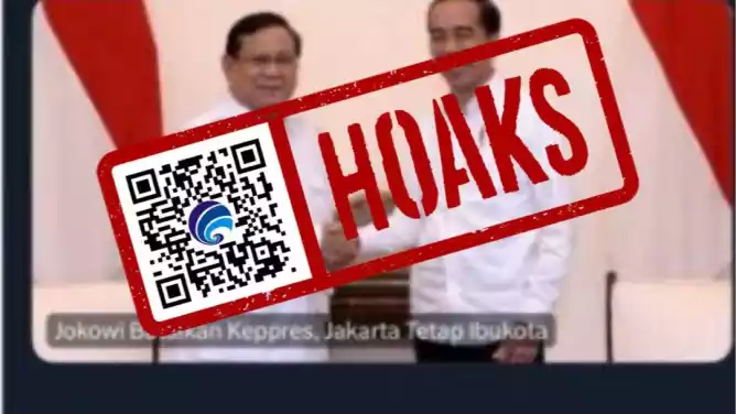 Hoaks Jokowi Batalkan Keppres IKN