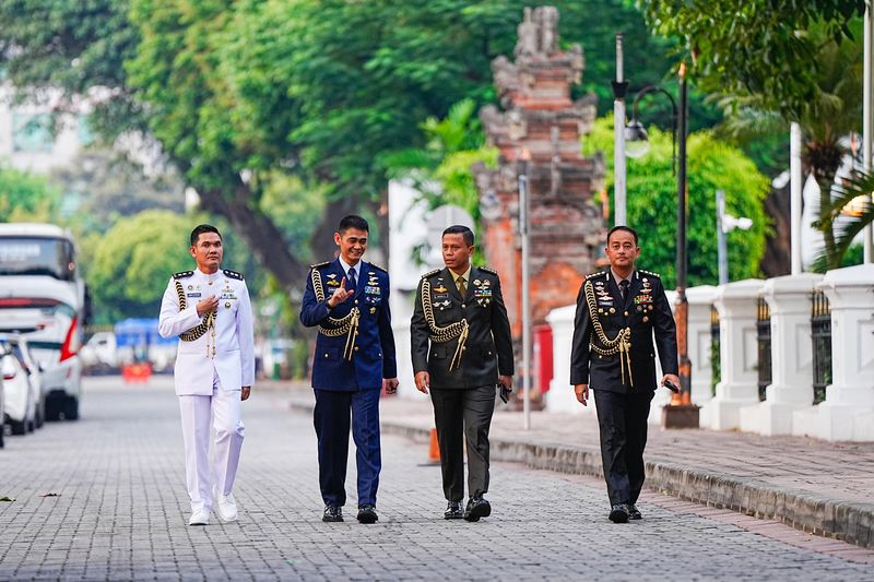 Potret 4 Ajudan Presiden Prabowo Subianto dari TNI-Polri