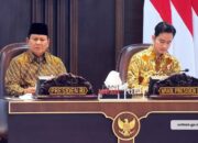 Presiden Prabowo Tekankan Kerja Sama Tim dan Efisiensi dalam Sidang Kabinet Paripurna Perdana