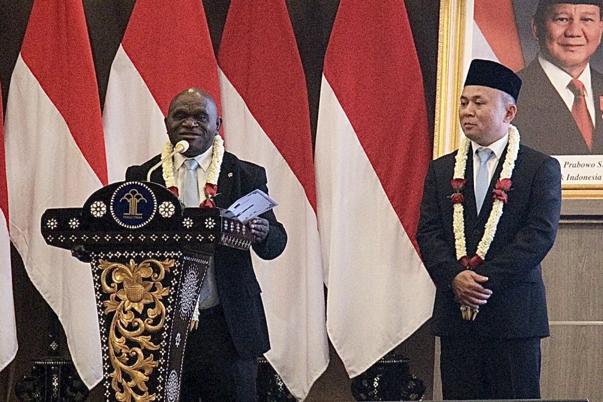 Menteri HAM Natalius Pigai Berharap Ada Penambahan Anggaran