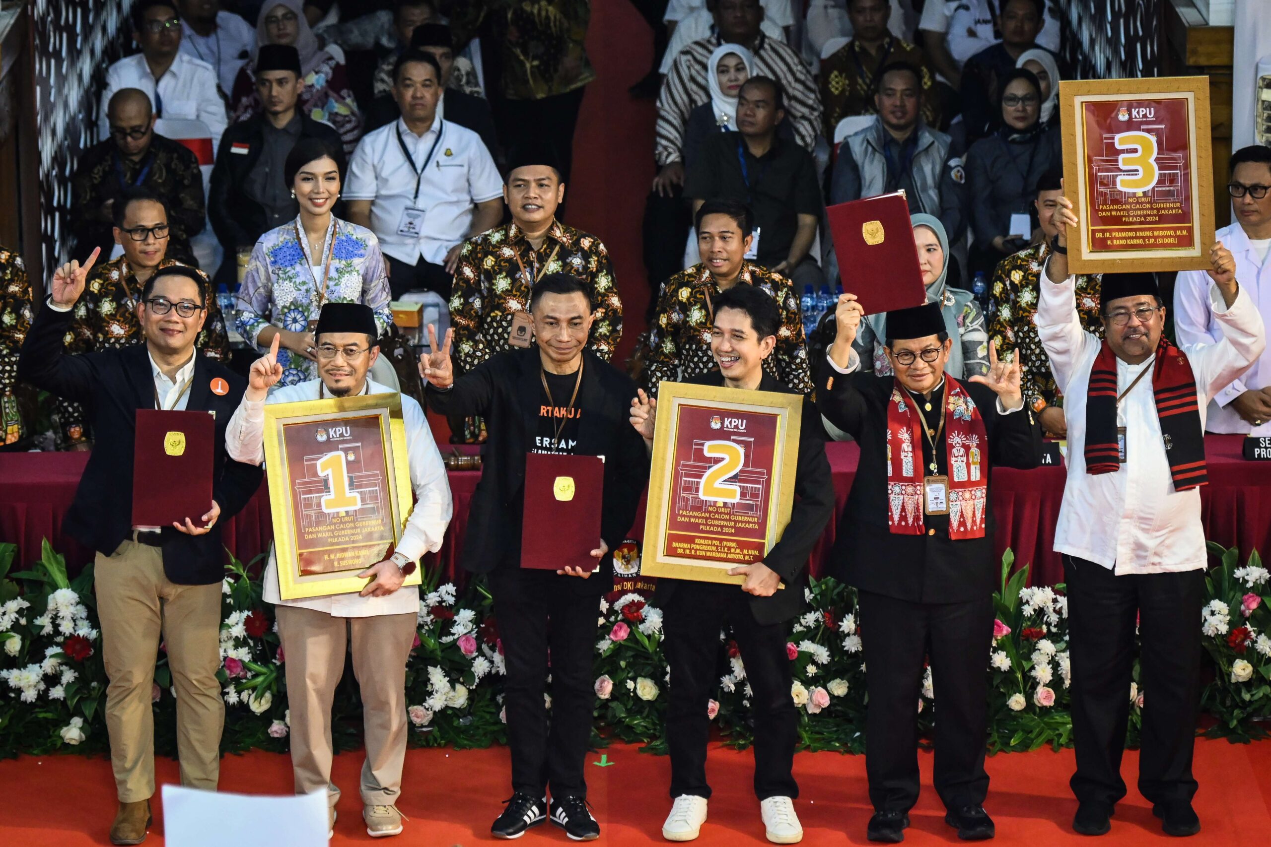 Tiga Paslon Unjuk Gigi di Panggung Debat Pilkada Jakarta 2024