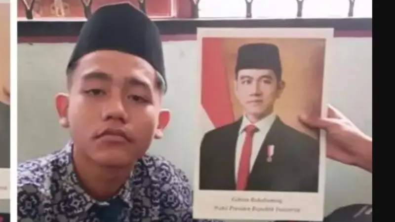 Viral Anak SMP Mirip Gibran, Temannya Serasa Sekelas dengan Wapres