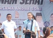 Dihadiri Raffi Ahmad & Pesohor Indonesia lainnya, Kampanye Andra Soni Sukses Dibanjiri Ribuan Masyarakat