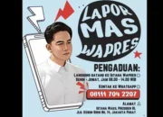 Program “Lapor Mas Wapres” Sesuai Arahan & Semangat Prabowo