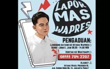 Program “Lapor Mas Wapres” Sesuai Arahan & Semangat Prabowo