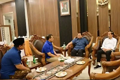 Prabowo Dukung Luthfi-Yasin di Pilgub Jateng 2024, Jokowi: Sah-sah Saja