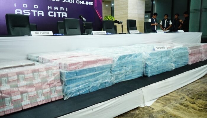 Polri Sukses Amankan Rp78,1 M Hasil Judi Online Internasional