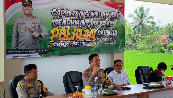 INSPIRA Apresiasi Poliran yang Digagas Kapolda Banten, Cetak Generasi Petani Milenial