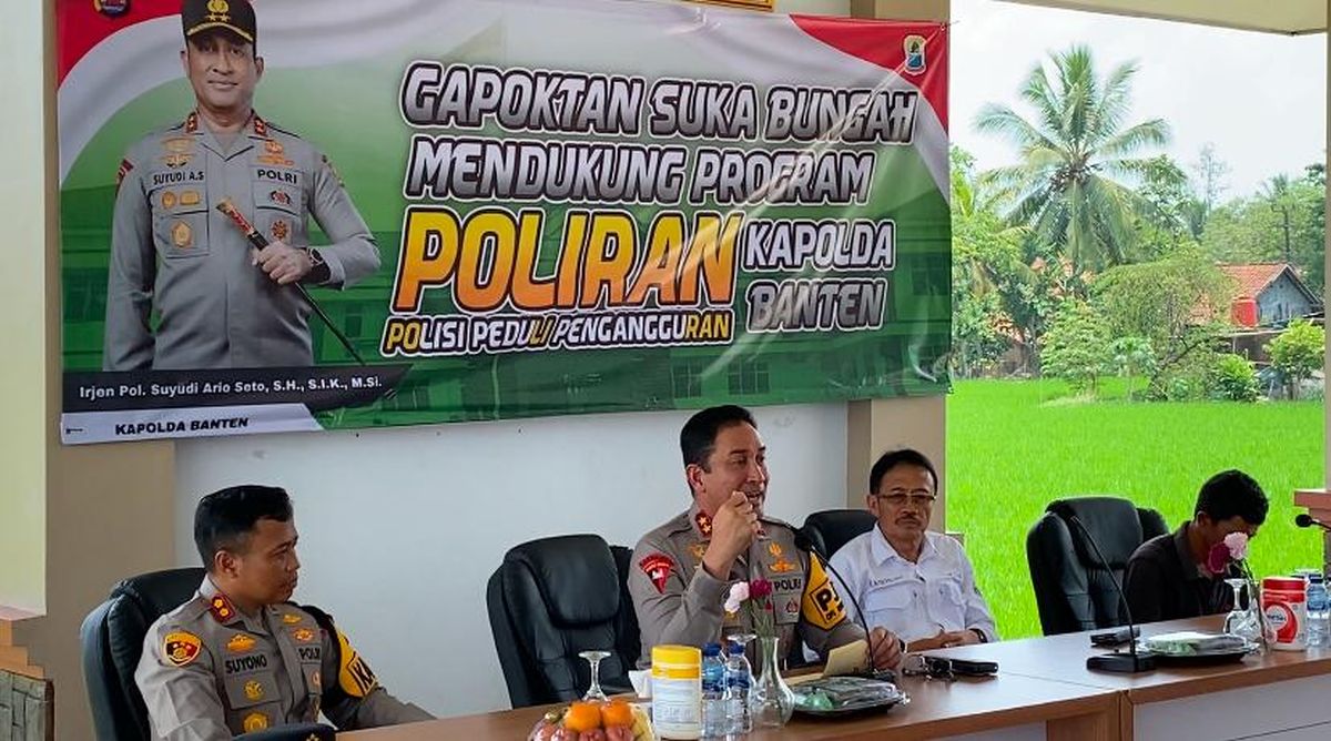 INSPIRA Apresiasi Poliran yang Digagas Kapolda Banten, Cetak Generasi Petani Milenial